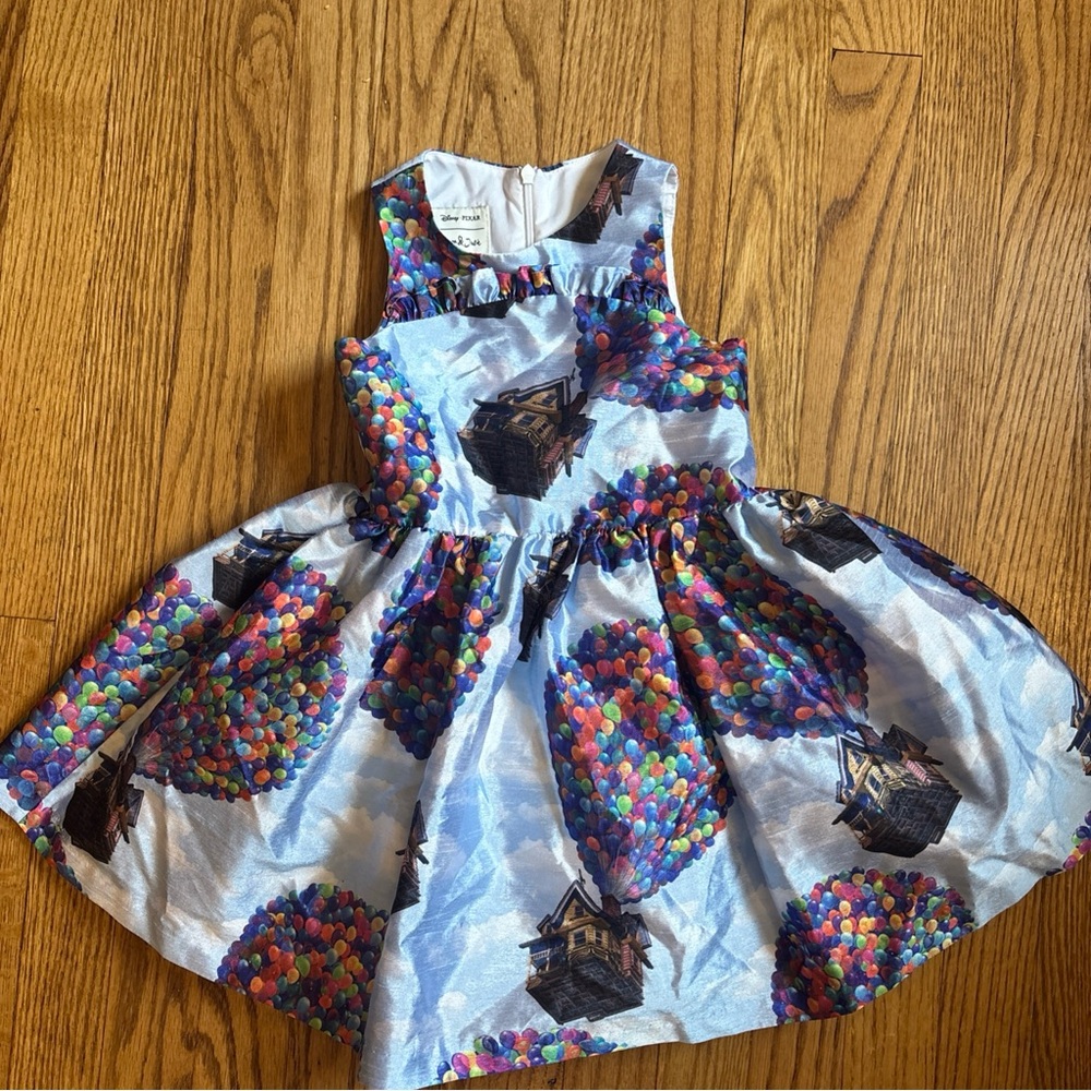 Girls Disney Party Dress Pixar "Up" Movie Pippa & Julie size 3T Balloons House